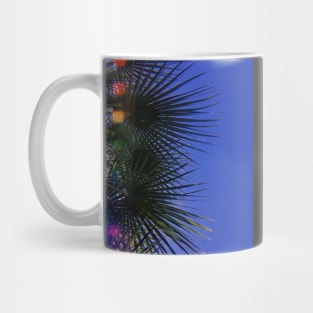 Retro Palm Trees. California Mug